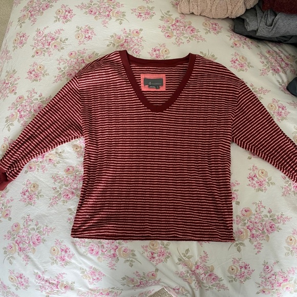 Anthropologie 3/4 Sleeve V-Neck - Picture 1 of 1